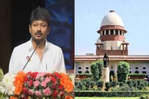 SC Warns Udhayanidhi Stalin, said 'You Are Not A Layman'