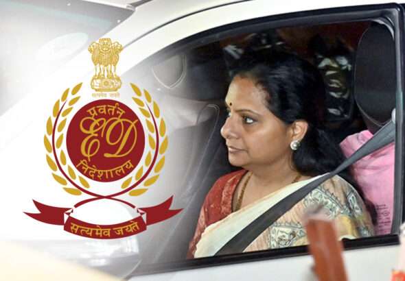 After Four Hours Of ED And IT Raids Connected To Liquor Scam, ED Arrests BRS MLC K. Kavita
