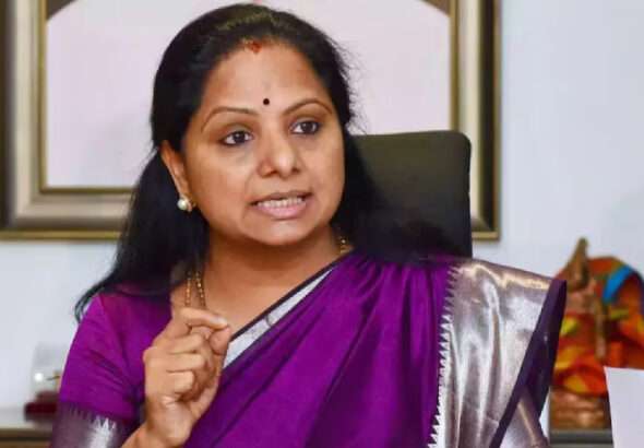 Double shock for Kavitha: Court Gives Her Custody to CBI For 3 days!