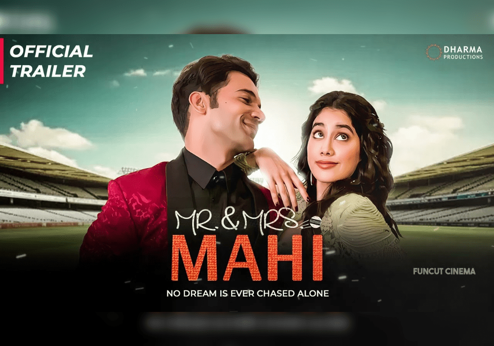 Mr & Mrs Mahi Trailer Out: Cricketing Romance Takes Aim